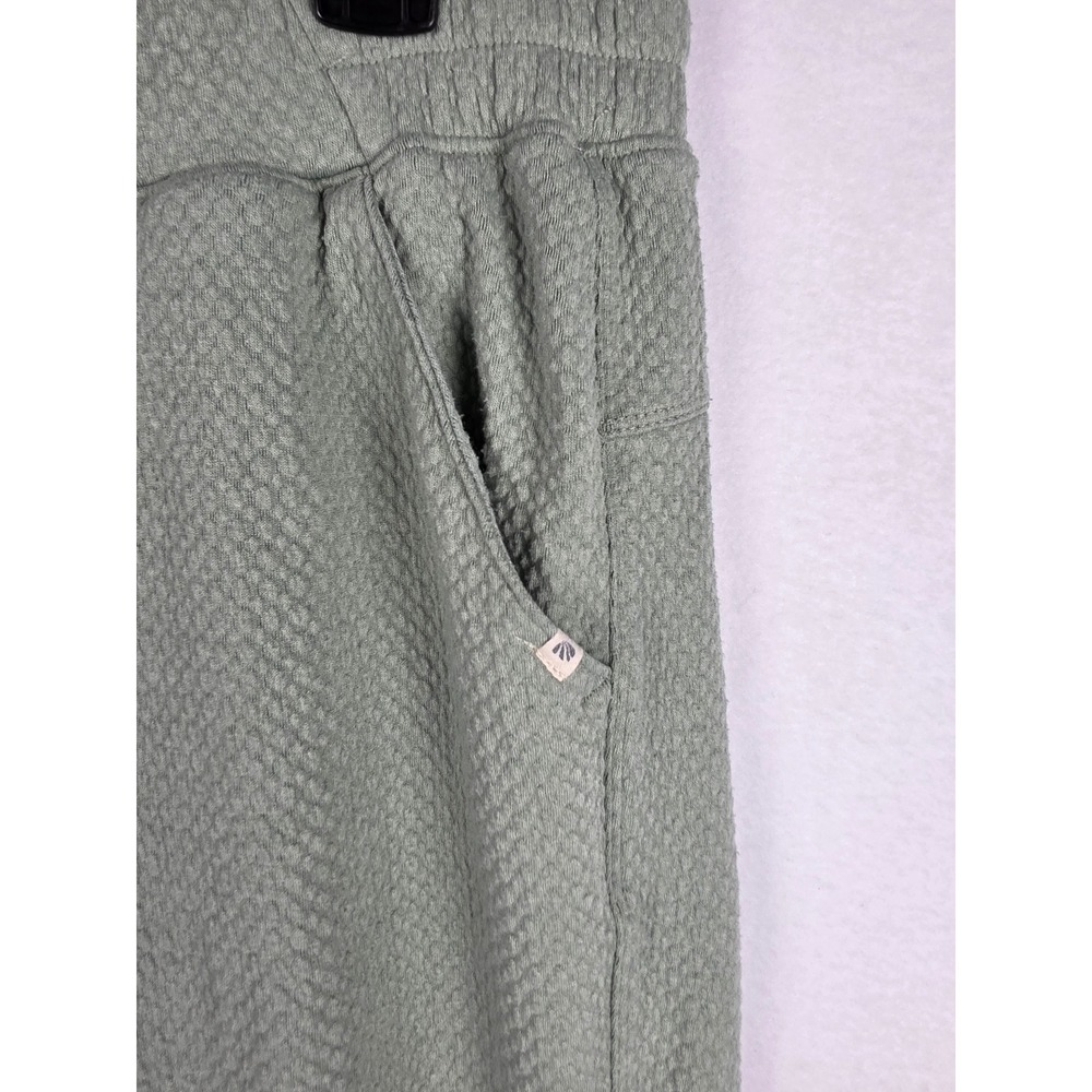 Marika Womens Sage Green Textured Jogger Pants XL Drawstring Pockets Activewear - Picture 3 of 10